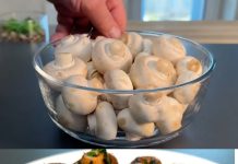 Gljive dinstane u bijelom luku i maslacu sa peršunom!